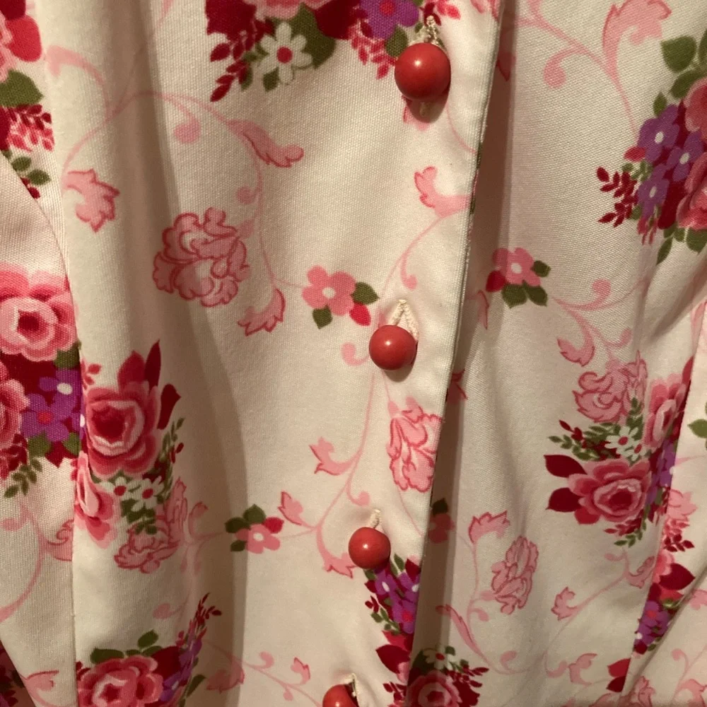 Vintage 70s Floral Dress - Picture 8 of 16
